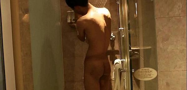  AsianBoy Showers After Cumshots